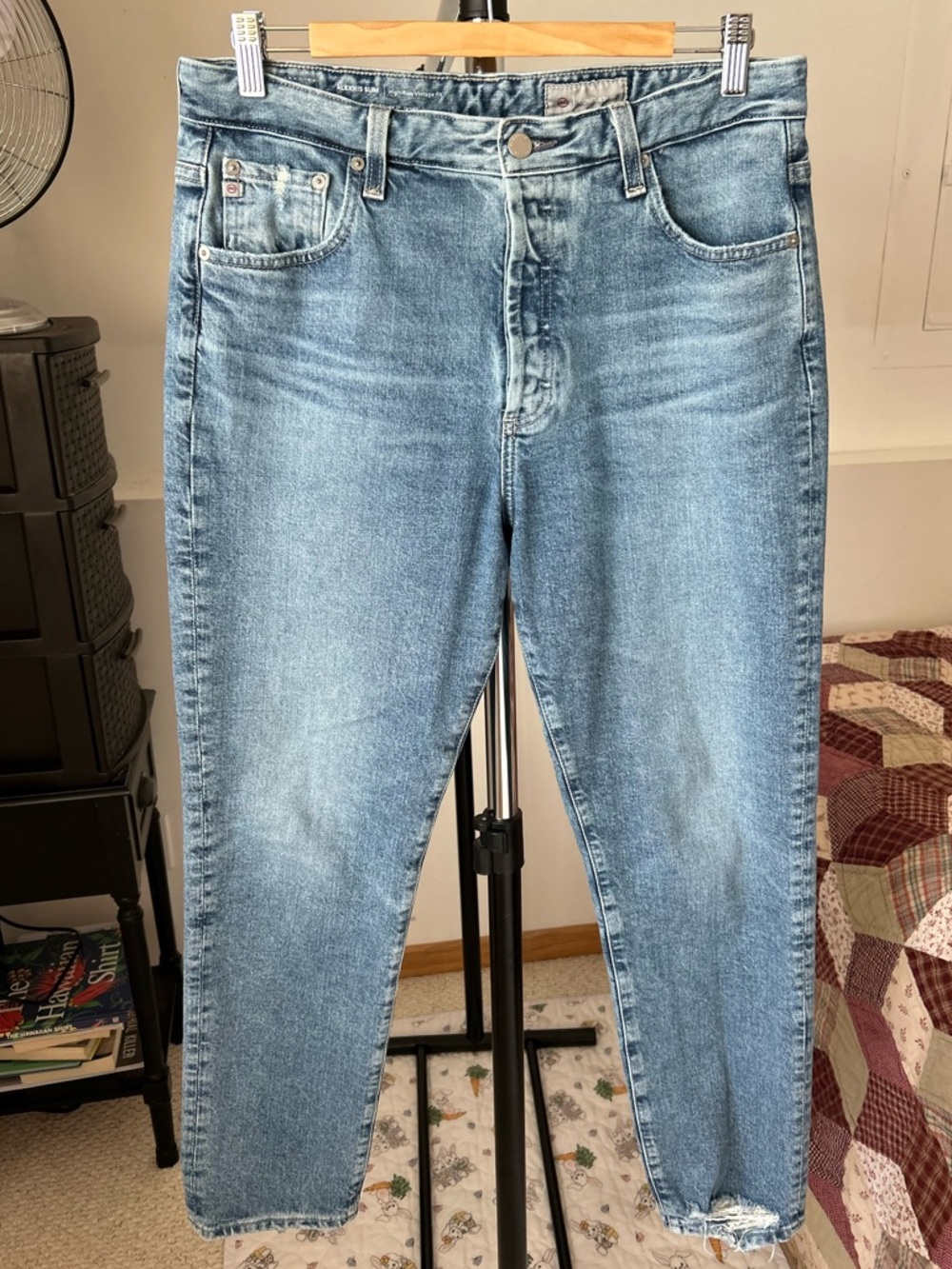 Adriano Goldschmied Alexxis Slim High Rise Vintage Fit Jeans 31